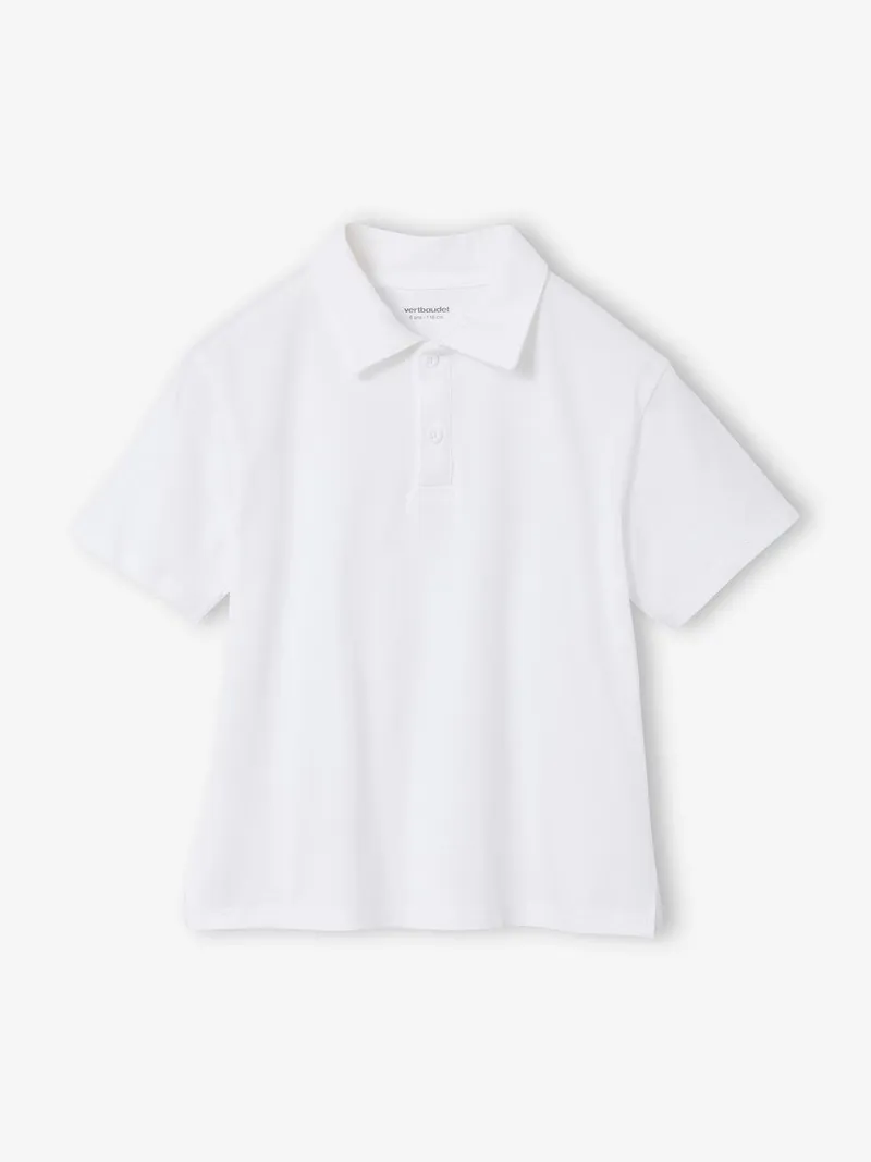 Vertbaudet Set aus Poloshirt & Shorts für Jungen, Grün gestreift, – Produktbild 2 von 4