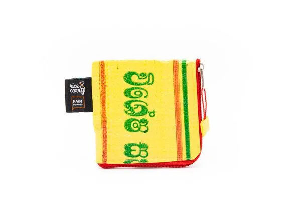 Rice&Carry Rice&Carry Upcycle Seifentasche, Gelb, – Produktbild 2 von 3
