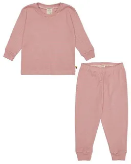 loud + proud loud + proud Babys & Kinder Schlafanzug, Pyjama Streifen aus Feinripp, GOTS-zertifiziert – Produktbild 1 von 1