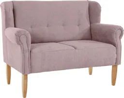 Home affaire Küchensofa Moro Couch mit Federkern, bequem, Breite 142cm, in verschiedenen Stoffen und Farben – Produktbild 1 von 1