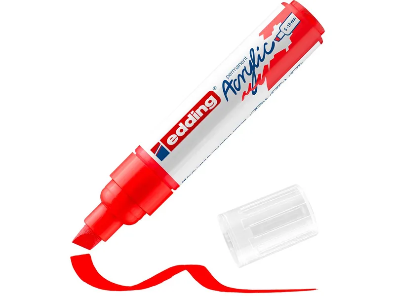Edding Edding Acrylmarker "Acrylic 5000" Keilspitze, Rot, – Produktbild 1 von 1