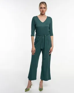 Alma & Lovis Alma & Lovis Eleganter Einteiler aus fließendem EcoVero | Pique Jumpsuit – Produktbild 1 von 1
