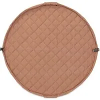 play&go Krabbeldecke, Aufbewahrungs- und Wickeltasche Organic soft braun Durchmesser ca. 120 cm – Produktbild 1 von 1