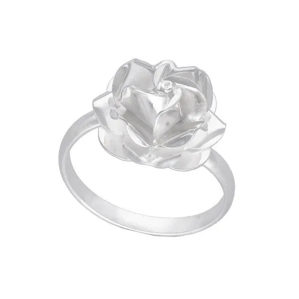 pakilia pakilia Silber Ring Rose Fair-Trade und handmade, Rosa, – Produktbild 7 von 8