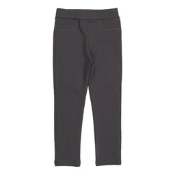 Walkiddy Kinder Sweat-Leggings GOTS-zertifiziert aus Bio-Baumwolle, anthrazit – Walkiddy, weich mit elastischem Bund – Produktbild 1 von 1