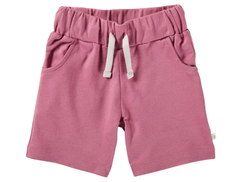 HANS NATUR Kinder Shorts Bio-Baumwolle beere Gr.122/128, Rosa, – Produktbild 1 von 2