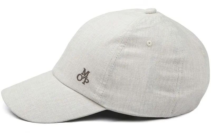 Marc O'Polo Marc O'Polo Kappe Linen Blend Greige -, Beige, – Produktbild 2 von 3