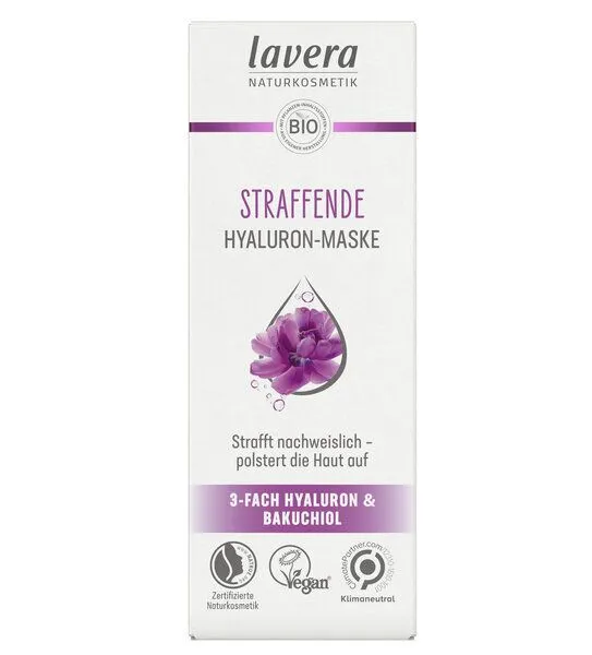 lavera lavera Straffende Hyaluron-Maske – Produktbild 2 von 2