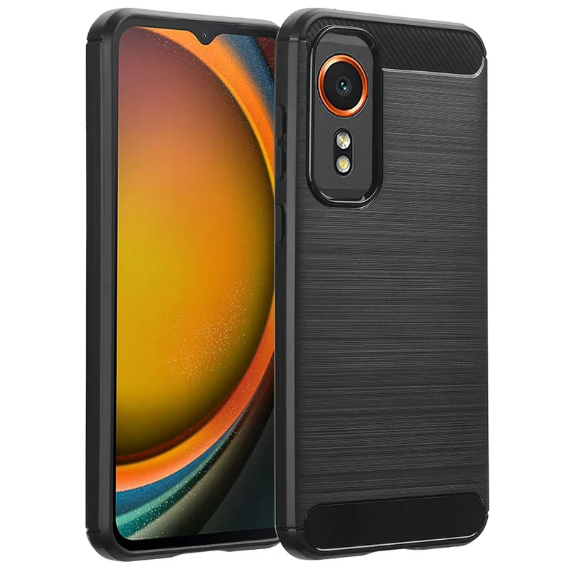 imoshion imoshion Brushed Back Cover für das Samsung Galaxy Xcover 7, Schwarz, – Produktbild 1 von 1