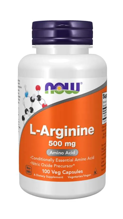 Now Foods Now Foods L-Arginine 100 Kapseln – Produktbild 1 von 1
