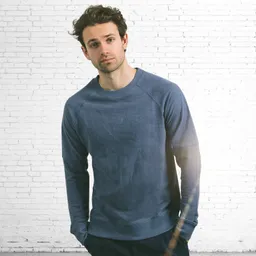 The Driftwood Tales The Driftwood Tales Herren vegan Sweat-Pullover - Blau – Produktbild 1 von 1