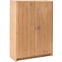 Infantil Schrank "Greta" B 80 x H 115 cm gelaugt geölt – Produktbild 1 von 1