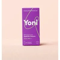 Yoni Yoni Tampons mit Applikator - 100 % Bio-Baumwolle – Produktbild 1 von 1