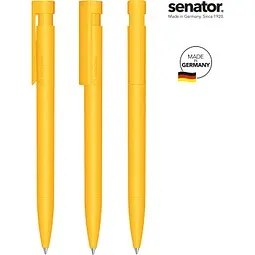 Senator Senator Kugelschreiber "Liberty Matt Recycled" gelb – Produktbild 2 von 2