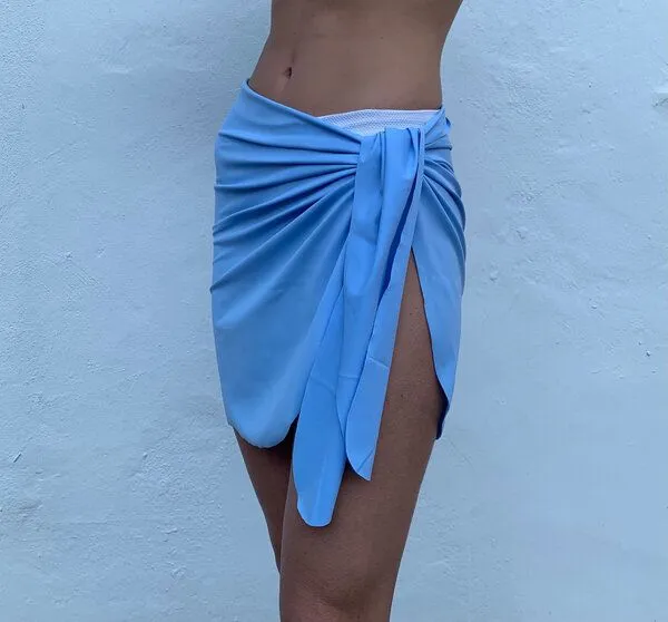Bodyguard Bodyguard Island Beach Skirt, Hellblau, – Produktbild 2 von 3