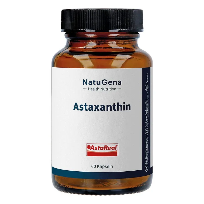 NatuGena NatuGena Astaxanthin Kapseln vegan – Produktbild 1 von 2