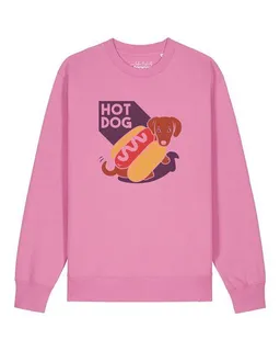 watapparel watapparel Sweatshirt Unisex Hot Dog – Produktbild 1 von 1
