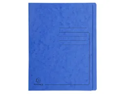Exacompta 25 Exacompta Schnellhefter aus Colorspan-Karton, 355 g/m², DIN A4, blau – Produktbild 1 von 1