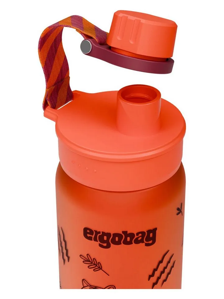 Ergobag Ergobag Trinkflasche Trinkflasche, auslaufsicher und kohlensäuregeeignet, Orange, – Produktbild 4 von 5