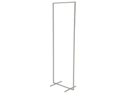 Garderobe "Jonathan" B 50 x H 150 cm, Stahl pulverbeschichtet, taupe – Produktbild 1 von 1