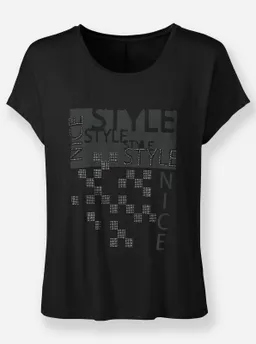 heine Rundhalsshirt schwarz – Produktbild 1 von 1