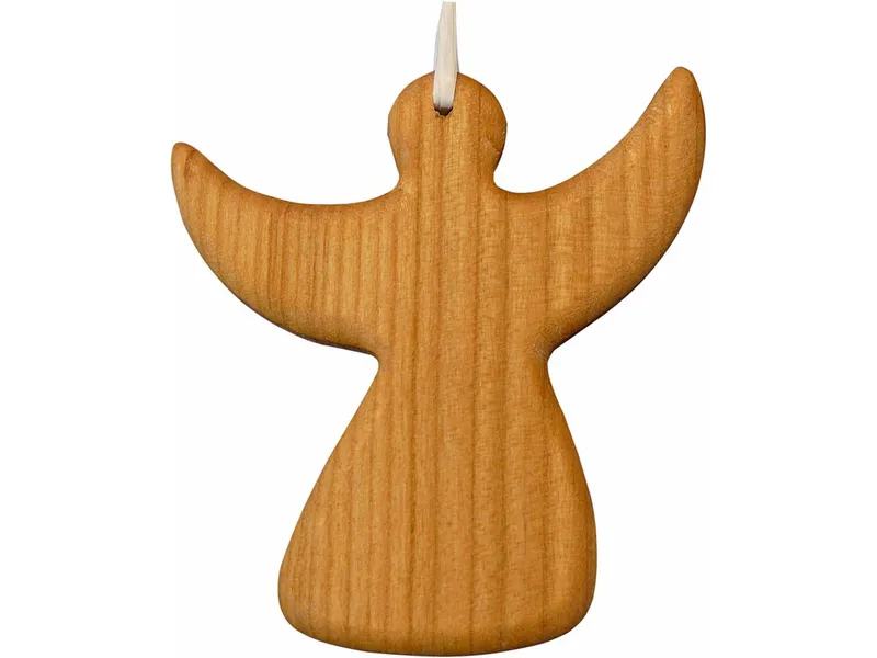 Dekoanhänger "Engel" aus Holz mit Aufhängungsfaden – Produktbild 1 von 1