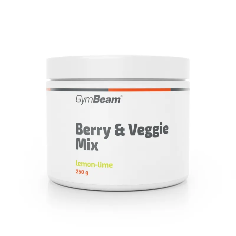 GymBeam GymBeam Berry & Veggie Mix 250 g Zitrone Limette – Produktbild 1 von 1