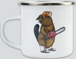LAKOR LAKOR Lazy Lumber Emaille Tasse – Produktbild 1 von 1