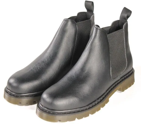 Fairticken Fairticken ALCHELA Vegane Chelsea Boots Unisex, Schwarz, – Produktbild 2 von 4