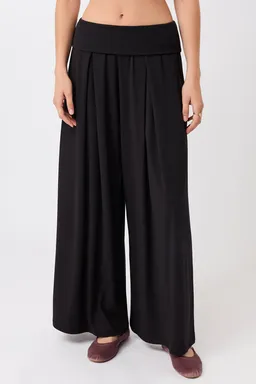 mandala MANDALA Damen vegan Lounge Hose Schwarz – Produktbild 1 von 1