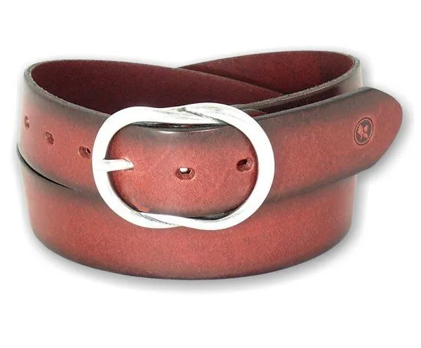 Greenbelts Greenbelts Damen Ledergürtel ANDREA, Schwarz, – Produktbild 3 von 4