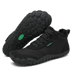 SAGUARO SAGUARO Barfuß-Schuhe vegan Winter-Stiefel warm & weich gefüttert – Produktbild 1 von 1