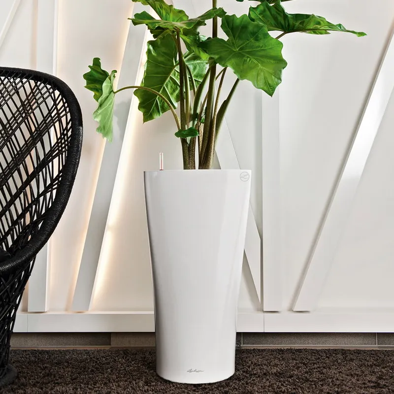 Lechuza® Lechuza® 'Delta Premium 30', weiß, ca. Ø 30 x H 56 cm, Weiß, – Produktbild 1 von 1