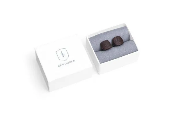 BeWooden BeWooden Manschettenknöpfe "Nuptis" – Produktbild 2 von 3