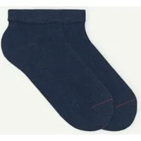 von Jungfeld von Jungfeld Sneaker Socken aus Bio-Baumwolle für Damen und Herren, Dunkelblau, – Produktbild 1 von 1