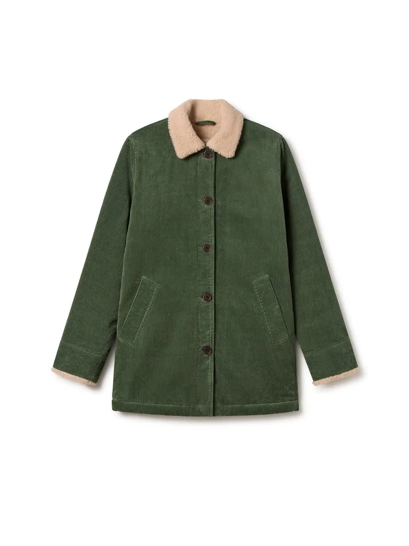 TWOTHIRDS TWOTHIRDS Damen vegan Jacke Russell Entengrün, Grün, – Produktbild 1 von 2