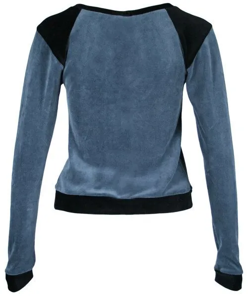 FORMAT FORMAT LENE Sweatshirt, Blaugrau,schwarz, – Produktbild 2 von 2