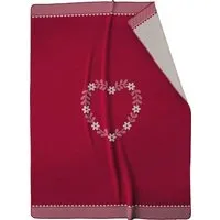 biederlack biederlack Wohndecke Serie Alp Chic "Heartwarming", 80 % recycelte Fasern – Produktbild 1 von 1
