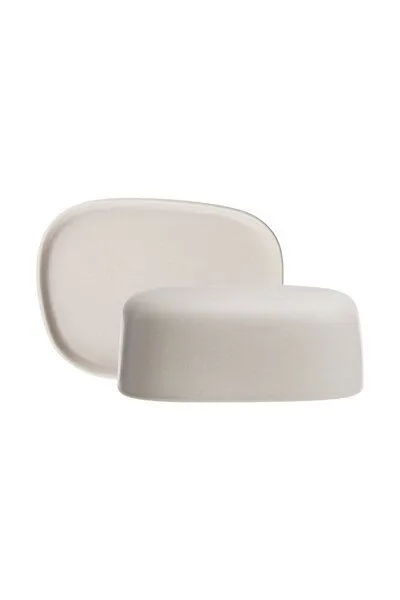Tranquillo Tranquillo Butterdose VALLORA – Steinzeug, Creme, – Produktbild 3 von 6