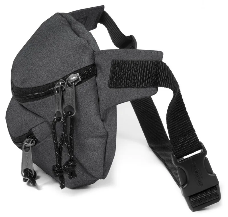 Eastpak Eastpak Bauchtasche DOGGY BAG, Umhängetasche, Crossboday Bag mit Zwei-Wege Reißverschluss, Schwarz, – Produktbild 1 von 8
