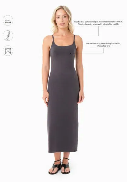ORGANICATION ORGANICATION DIANNA | Kleid aus Bio-Baumwolle, Shadow, – Produktbild 2 von 3