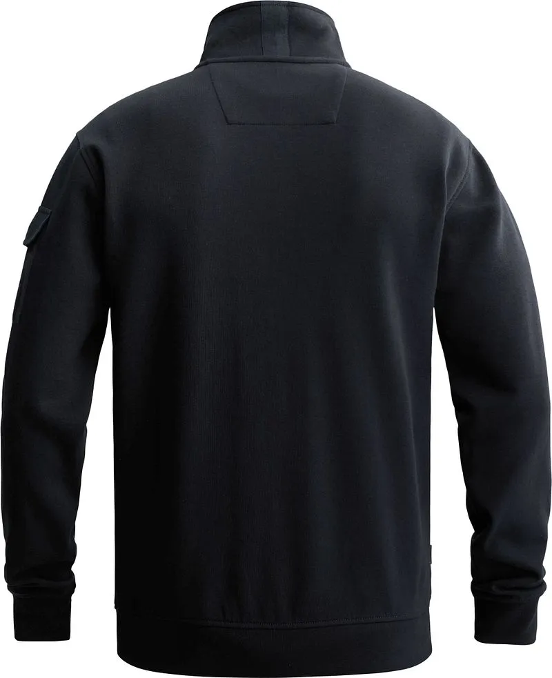 PME Legend PME Legend Half Zip Sweater Salute - Größe 3XL, Dunkelblau, – Produktbild 2 von 4