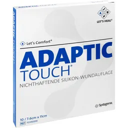 Solventum Germany ADAPTIC Touch 7,6x11 cm nichthaft.Sil.Wundauflage 10 St Wundgaze – Produktbild 1 von 1