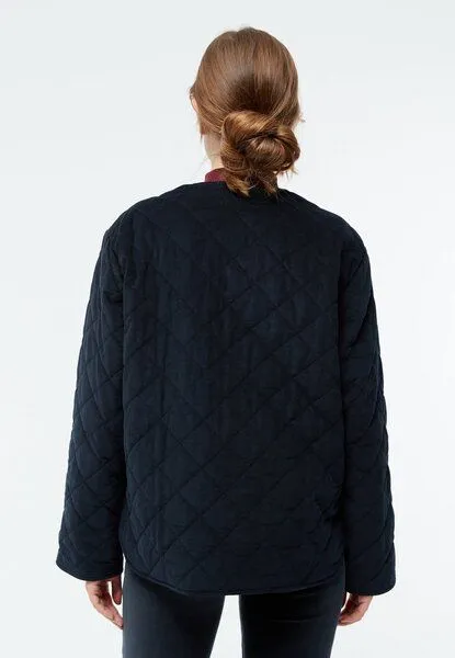Givn Berlin Givn Berlin Steppjacke GBBETHANY aus Babycord, Midnight blue, – Produktbild 3 von 4