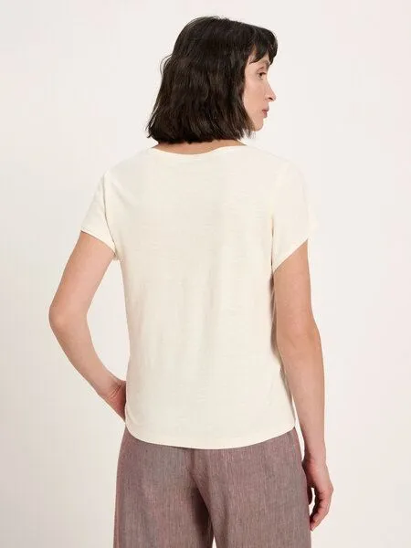 LANIUS LANIUS T-Shirt, Natural undyed, – Produktbild 3 von 4