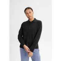 MELA Feinstrick Cardigan Modell: Ulupi, Schwarz, – Produktbild 1 von 1
