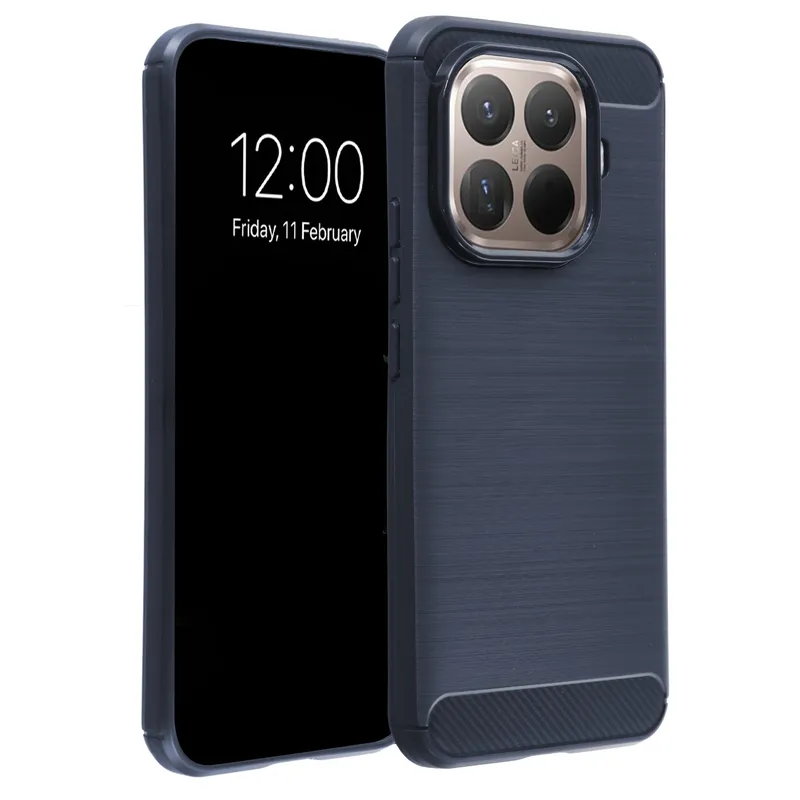 imoshion imoshion Brushed Back Cover für das Xiaomi 15T Pro, Dunkelblau, – Produktbild 1 von 1