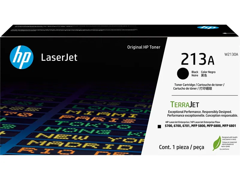 Hewlett Packard HP Druckkassette W2130A, Nr. 213A schwarz – Produktbild 1 von 1