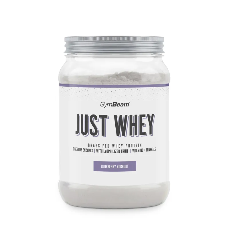 GymBeam GymBeam Just Whey Protein aus Weidehaltung 500 g blueberry yoghurt – Produktbild 1 von 1