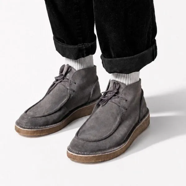OSWEN OSWEN Ewaldi Suede Boot, Taupe(natur), – Produktbild 2 von 5